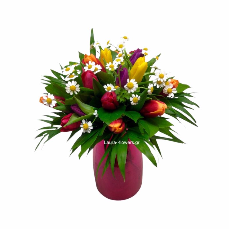Bouquet with Tulips 35 euros
