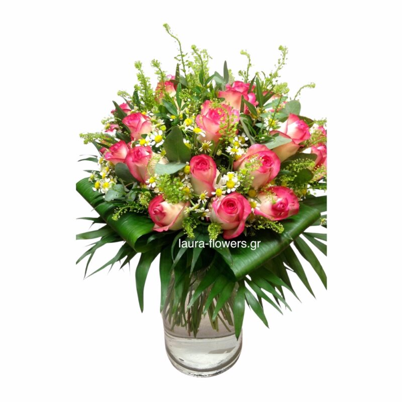 Bouquet with roses 60 euros