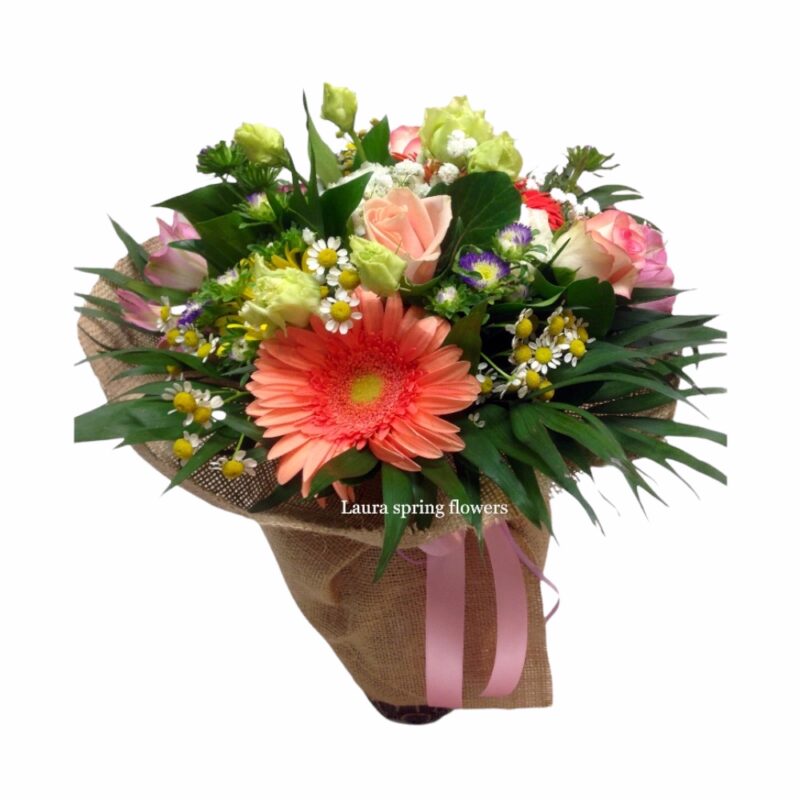 Bouquet with various flowers 28 euros 1