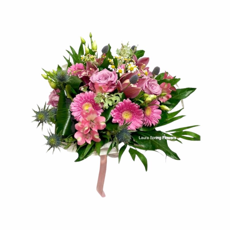Bouquet with various flowers 45 euros 1