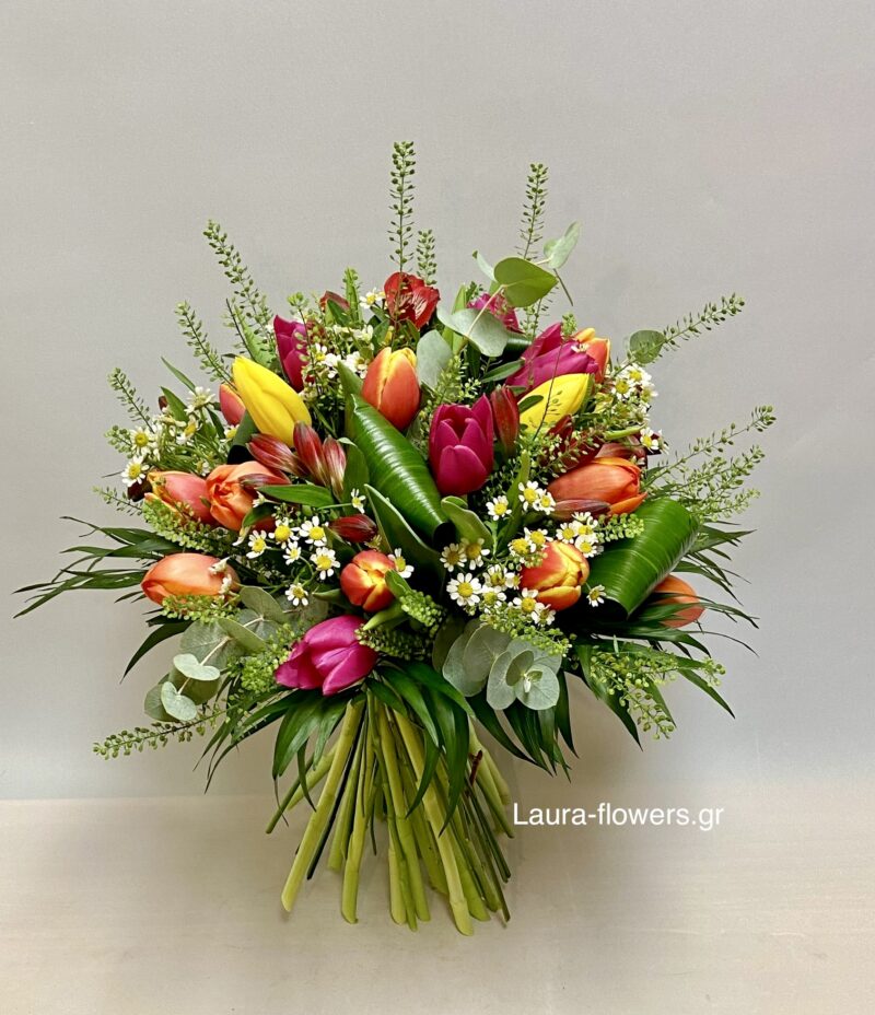 Bouquet with Tulips